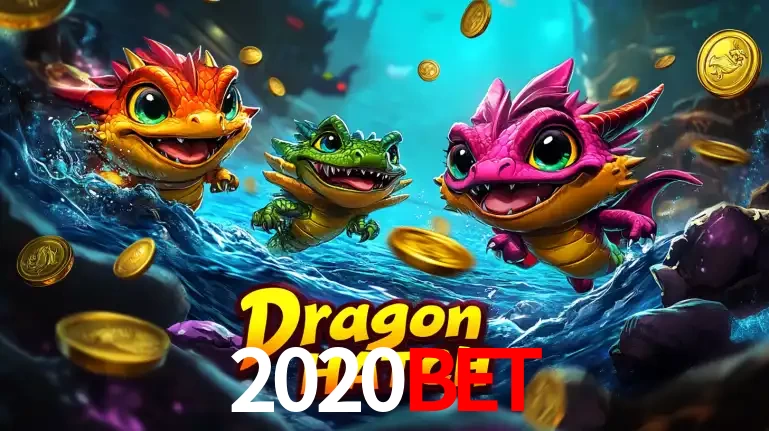Arte promocional do jogo Dragon Hatch com três adoráveis dragões bebês nadando entre moedas de ouro, um dos slots mais divertidos para jogar no cassino 2020bet.
