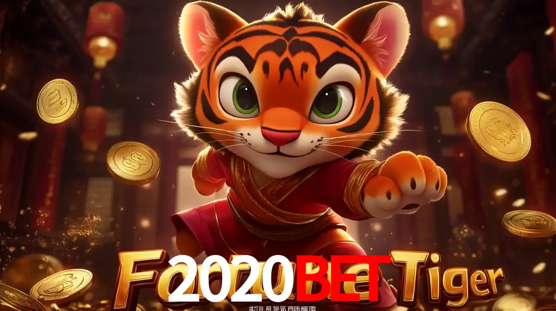O carismático mascote do jogo de slot Fortune Tiger, um tigre fofo em pose de artes marciais, pronto para trazer sorte e multiplicadores de ganhos no cassino online 2020bet.